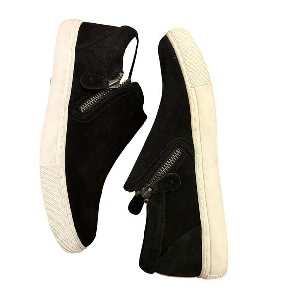 Gentle Souls by Kenneth Cole Black Suede Lowe Slip On Sneakers 7 - Picture 5 of 7